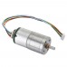 Machifit GM25  310 12V 30RPM Encoder Gear Motor DC Gear Motor with Cable