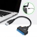 USB 3 0 to SATA III Hard Drive Converter Cable 22Pin SATA SSD HDD Adapter for 2 5 inch Hard Drive