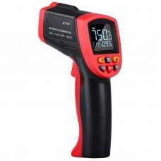 GT750 Portable Digital Laser Point Infrared Thermometer  Temperature Range    50  750 Celsius Degree without Battery  Red