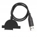 Slim SATA 13 Pin Female to USB 2 0 Adapter Converter Cable for Laptop ODD CD DVD Optical Drive  Cable Length  about 45cm