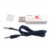 TEMPer2 USB Temperature Sensor Waterproof Temperature Probe Aquarium Monitoring Thermometer