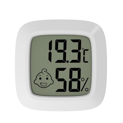 YS28 Temperature And Humidity Measuring Baby Room Temperature Meter  White