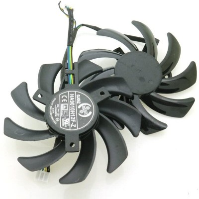 2PCS 85MM 4PIN HA9010H12F  Z GTX1060 Cooler Fan Replacement for MSI GTX 1060 OC 6G GTX 960 P106  100 P106 GTX1060 GTX960